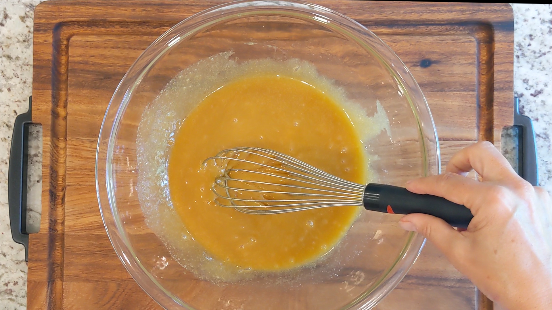 Butter tarts whisk filling_1.6.1 Green Thumb Foodie