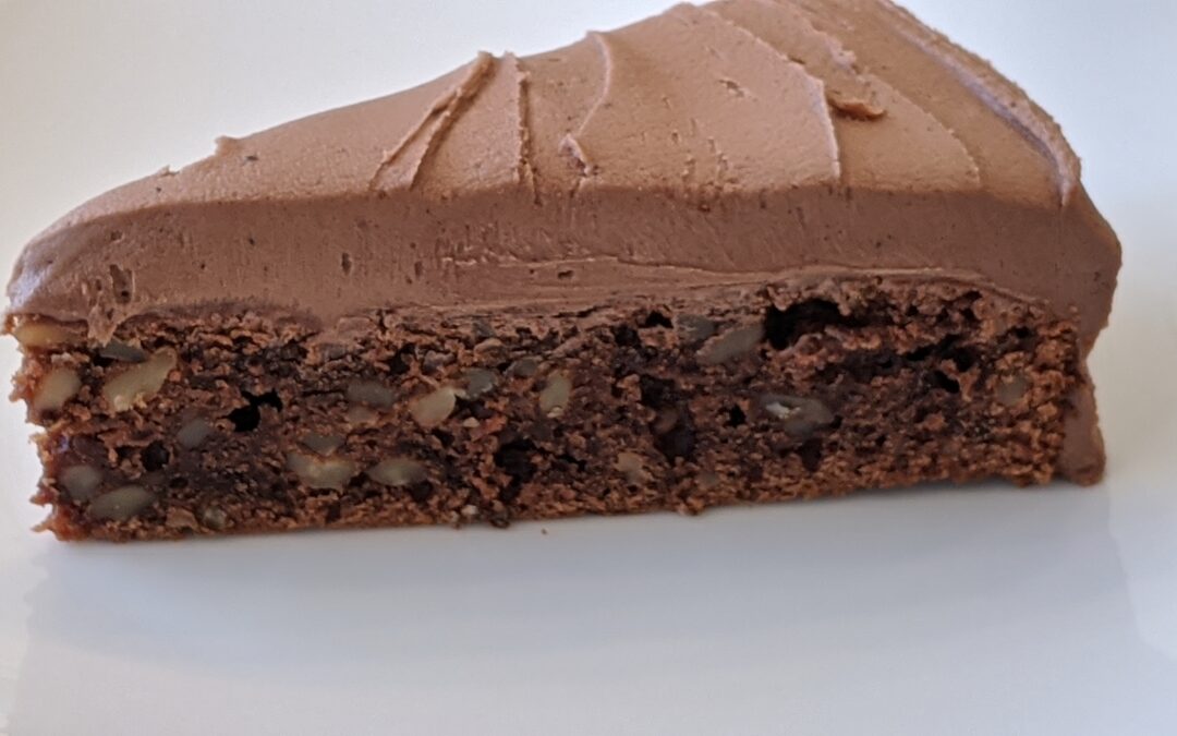 One Bowl Chocolate Walnut Cake