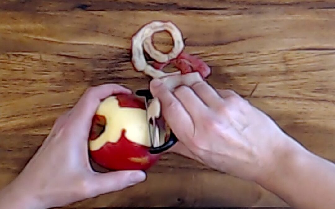 How to Peel and Core an Apple