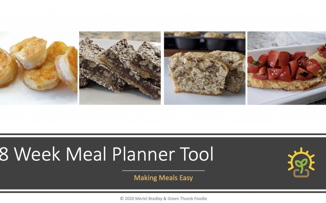 8 Week Meal Planner Tool